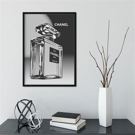 coco chanel poster|black and white chanel poster.